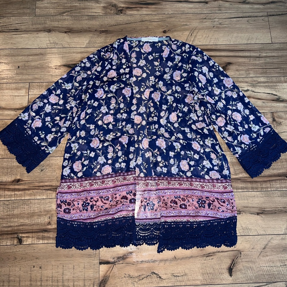floral kimono